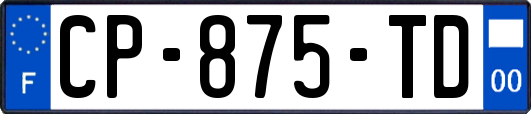 CP-875-TD