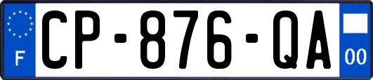 CP-876-QA