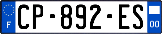 CP-892-ES