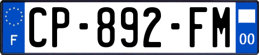CP-892-FM