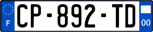 CP-892-TD