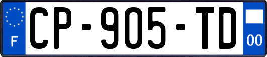 CP-905-TD