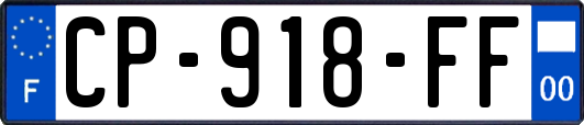 CP-918-FF