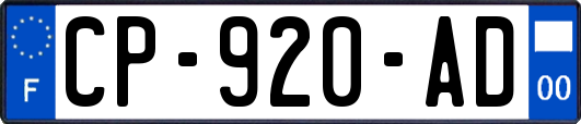 CP-920-AD