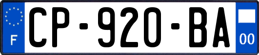 CP-920-BA