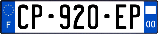 CP-920-EP