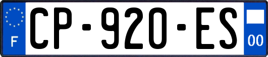 CP-920-ES