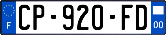 CP-920-FD