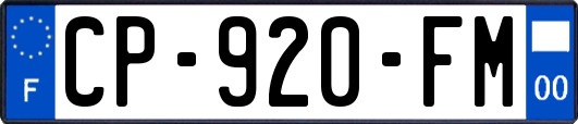 CP-920-FM