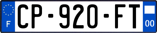 CP-920-FT