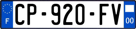 CP-920-FV