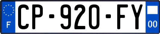 CP-920-FY