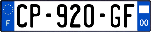 CP-920-GF