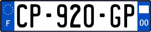 CP-920-GP
