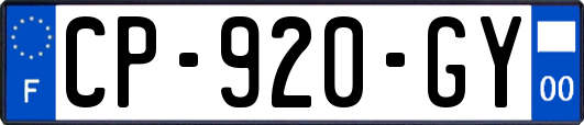 CP-920-GY