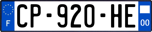 CP-920-HE