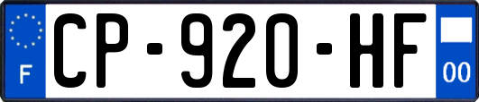 CP-920-HF