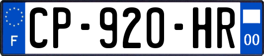 CP-920-HR