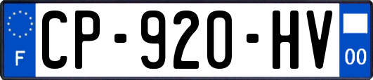 CP-920-HV