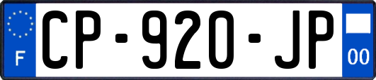 CP-920-JP
