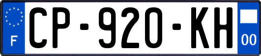 CP-920-KH
