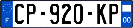 CP-920-KP