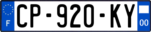 CP-920-KY