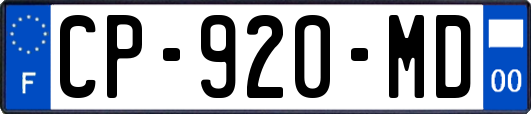CP-920-MD
