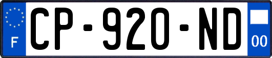 CP-920-ND