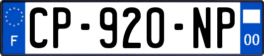 CP-920-NP