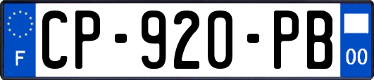CP-920-PB