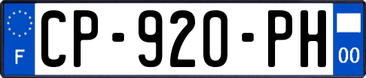 CP-920-PH