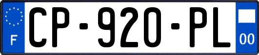 CP-920-PL