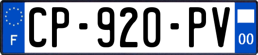 CP-920-PV