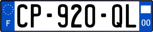 CP-920-QL