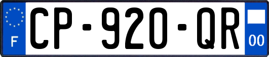 CP-920-QR