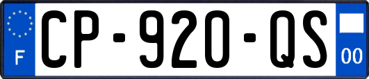 CP-920-QS