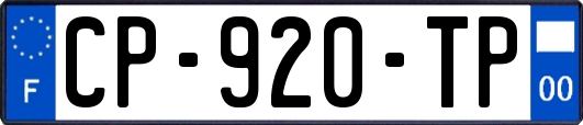 CP-920-TP