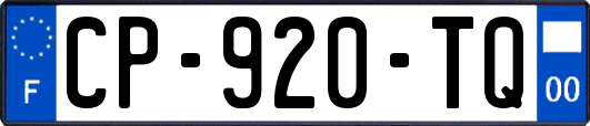 CP-920-TQ