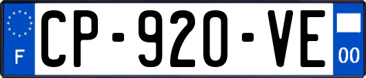 CP-920-VE