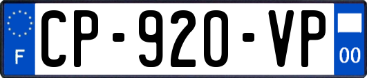 CP-920-VP