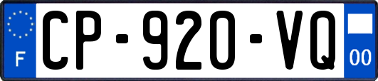 CP-920-VQ