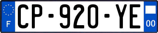 CP-920-YE