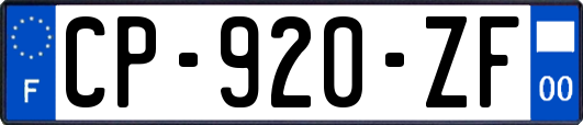 CP-920-ZF