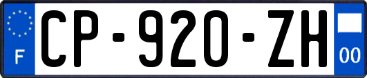 CP-920-ZH