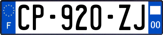 CP-920-ZJ