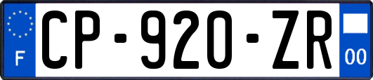 CP-920-ZR