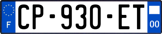 CP-930-ET