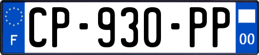 CP-930-PP