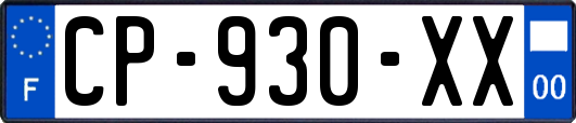 CP-930-XX